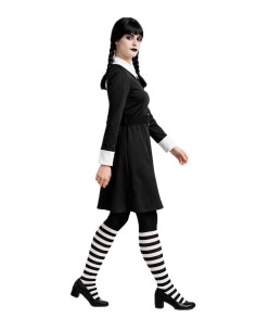 Costume da studentessa sinistra taglia M nuova - di alta qualità, ideale per carnevale, feste a tema ed eventi speciali. 2